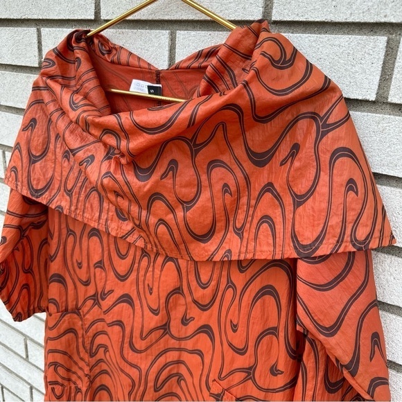 Megan Brogden Studio Sleeveless Wide Collar Tunic Dress Made by Hand - Picture 2 of 9